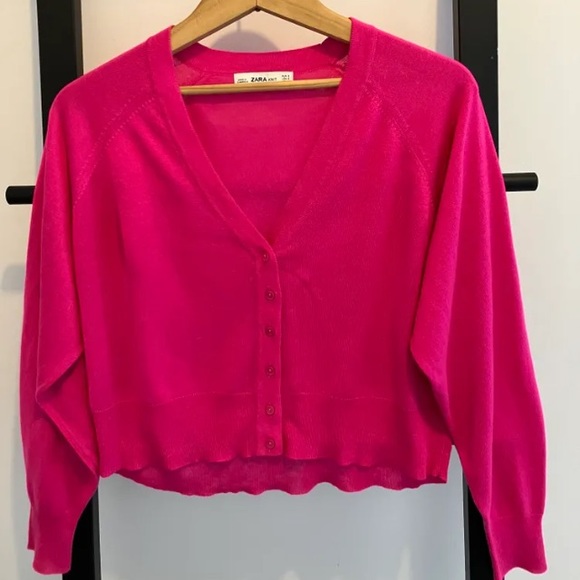 ❤️ Cardigan crop ZARA - Picture 1 of 3